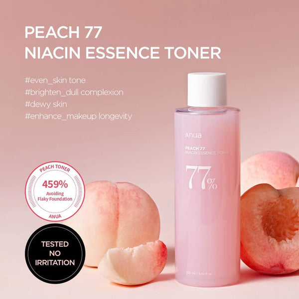 Tonique à l'essence de niacine Peach 77